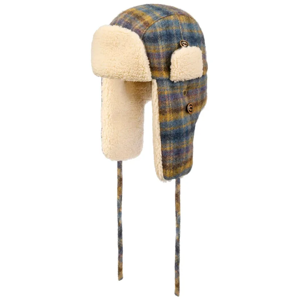 stetson-meadville-bomber-fliegerm-tze-kariert-unisex-herbst-winter image 1