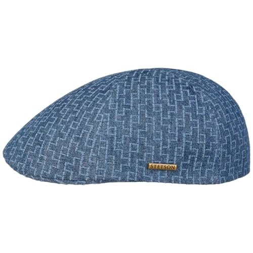 stetson-texas-schirmm-tze-denim-flatcap-mit-stickerei-herren image 5