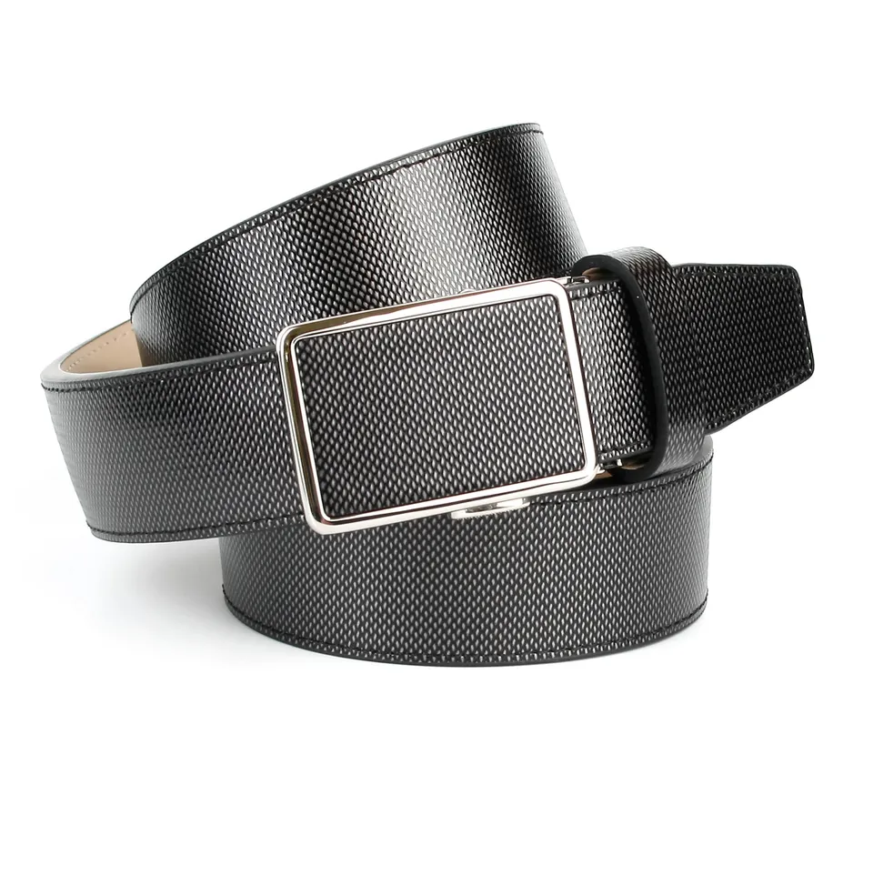 anthoni-crown-17m70-herreng-rtel-leder-matrix-design-grau-3-5-cm-automatik image 1
