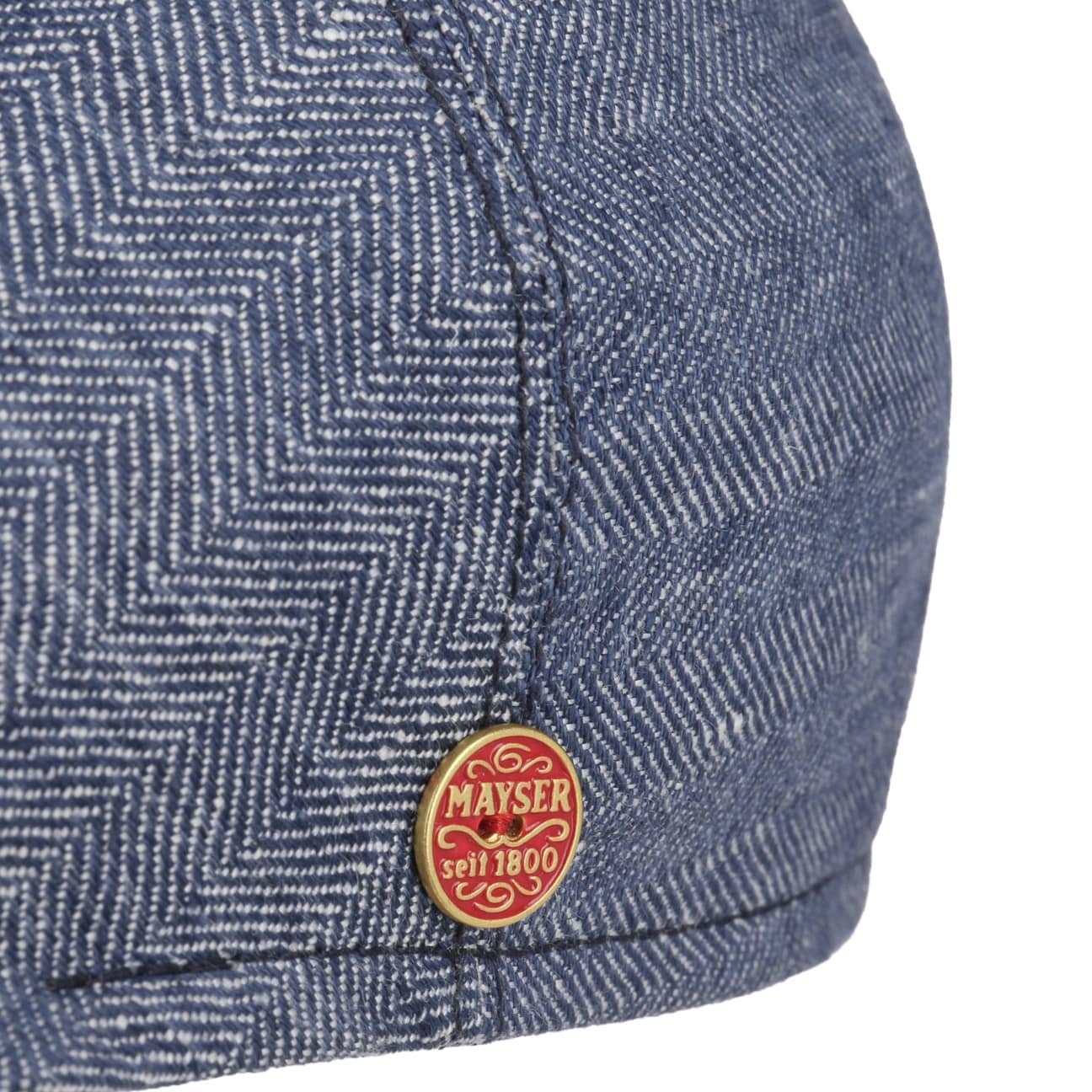 mayser-sidney-herringbone-leinen-flatcap-mit-fischgr-tmuster image 4
