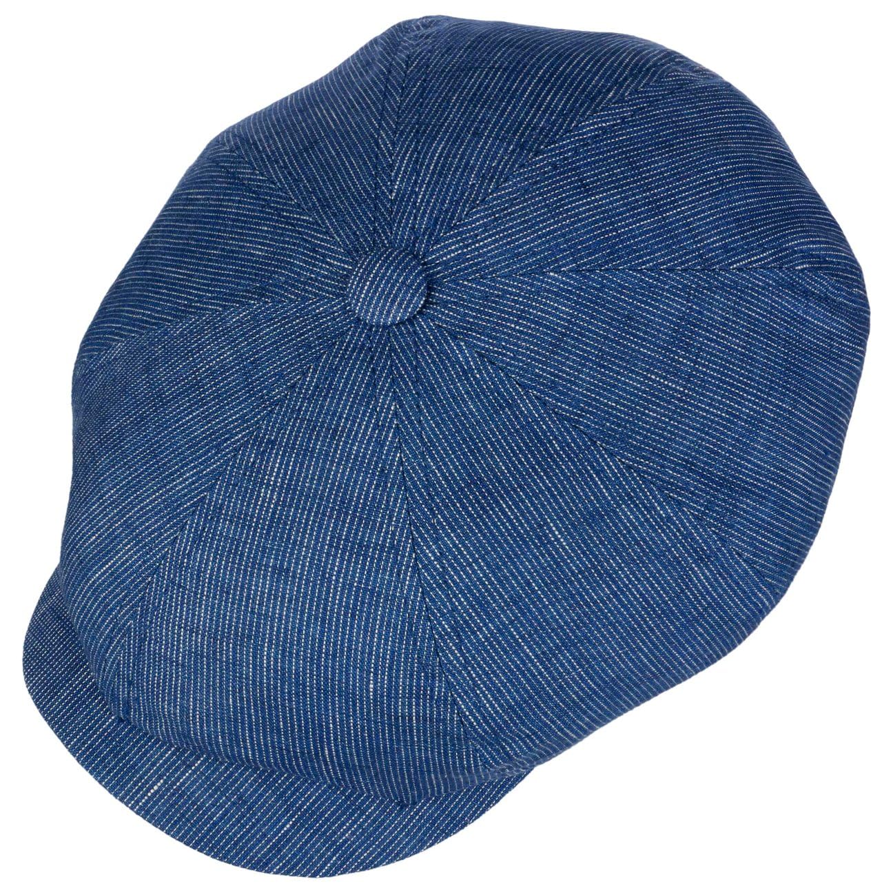 stetson-hatteras-pandico-flatcap-leinen-nadelstreifen-herren image 3
