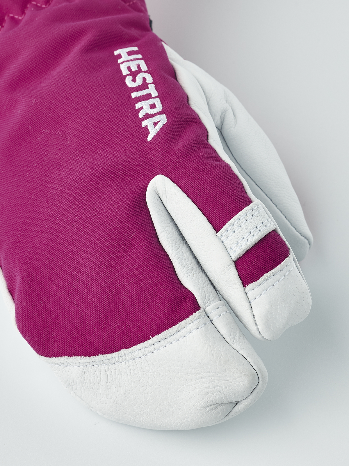 hestra-army-leather-heli-ski-jr-3-finger-skihandschuh-kinder image 2