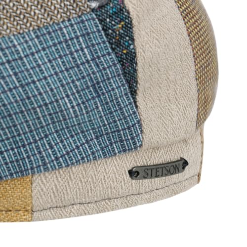 stetson-hatteras-fresh-patchwork-flatcap-leinen-seide image 8