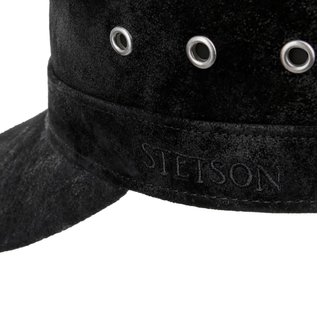 stetson-raymore-pigskin-army-cap-military-echt-schweinsleder-verstellbar image 7