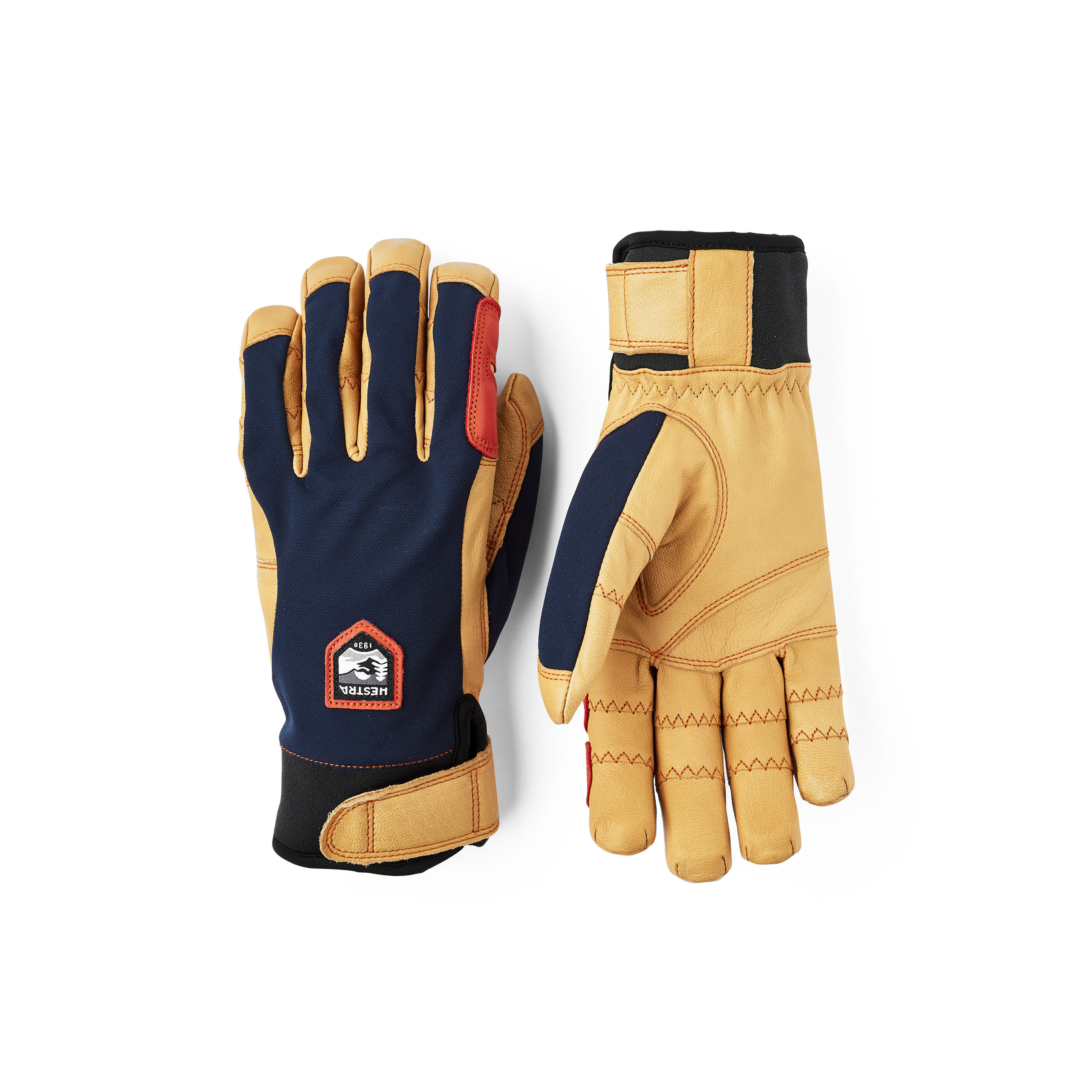 hestra-ergo-grip-active-5-finger-handschuh-ziegenleder image 1