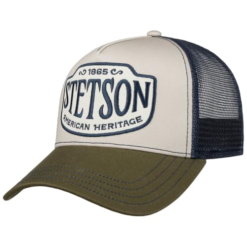stetson-american-heritage-1865-truckercap-herren-chino-twill-snapback image 7