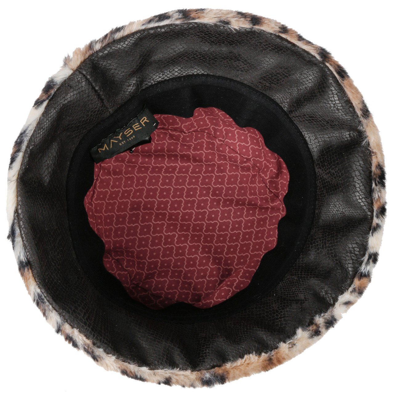 mayser-ella-bucket-stoffhut-mit-leomuster-faltbar image 4