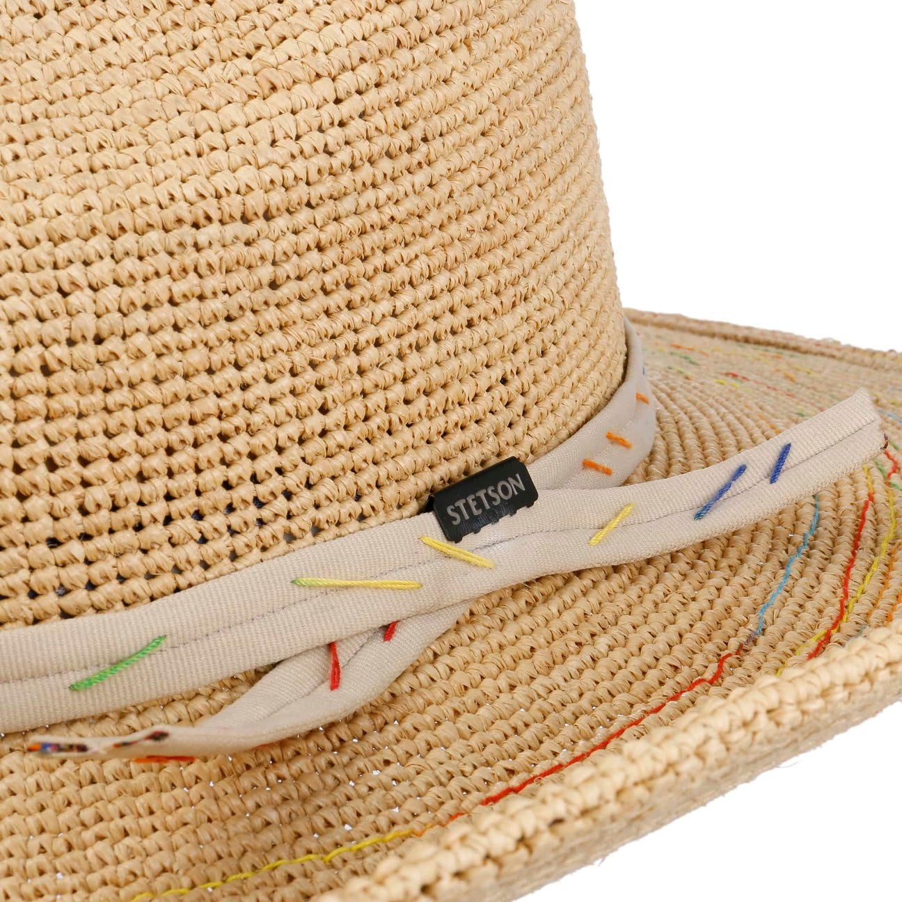 stetson-western-crochet-strohhut-100-raffia-damen-sommerhut image 5