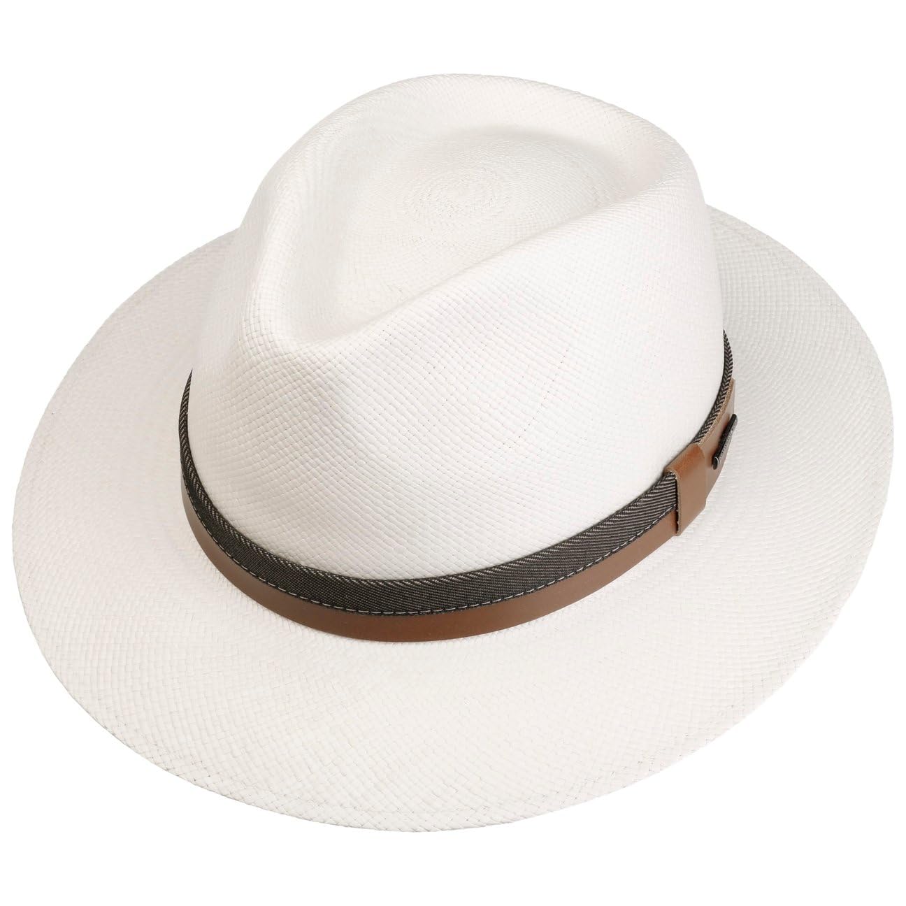 stetson-vermaron-traveller-panamahut-panamastroh-natur-lederband-made-in-ecuador image 4