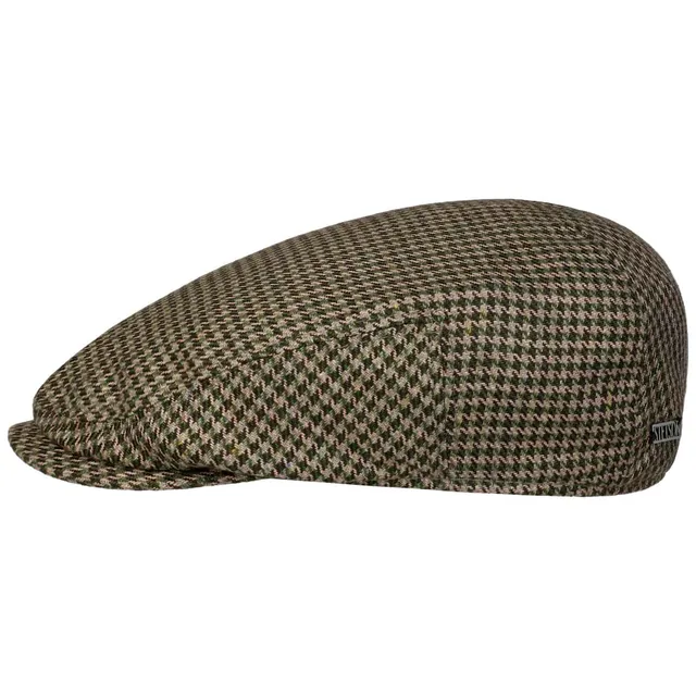stetson-seiden-flatcap-hahnentritt-uv-schutz-40-made-in-eu image 1