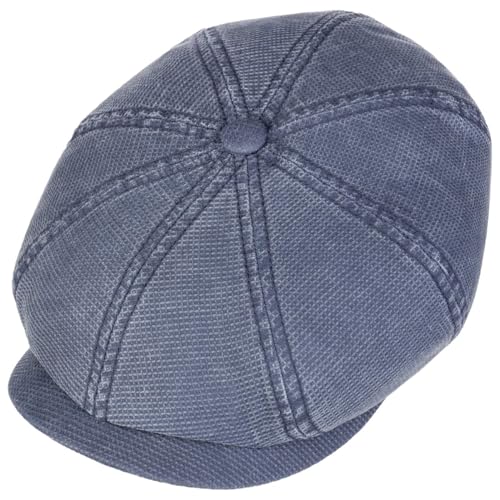stetson-hatteras-uni-cotton-flatcap-uv-schutz-40-denimoptik image 8