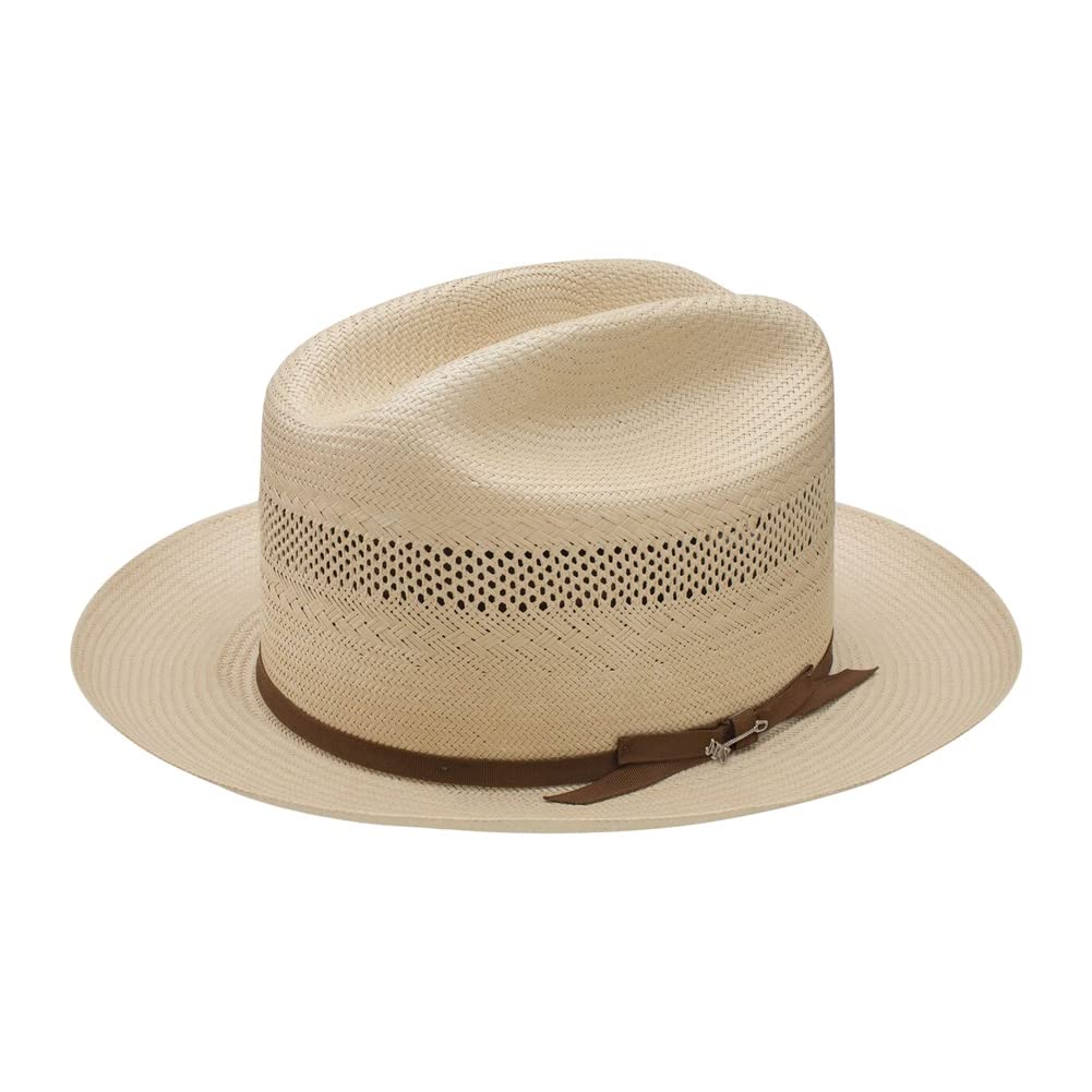 stetson-open-road-herren-cowboyhut-10x-bel-fteter-shantung-strohhut image 1