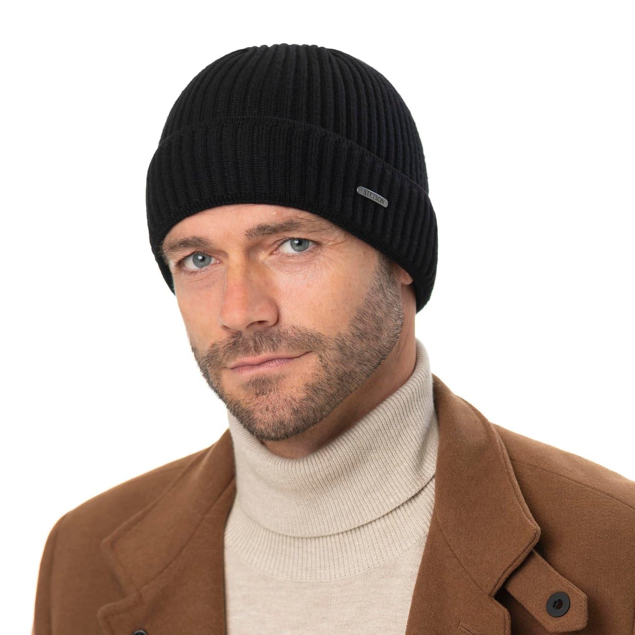 stetson-merinowolle-m-tze-herren-schwarz image 3