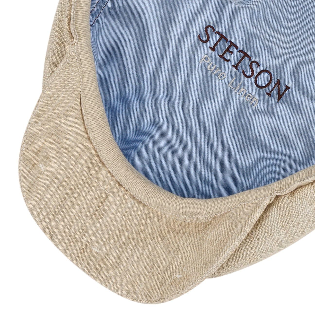 stetson-leinen-hatteras-zeitungsjungen-kappe-herren-grau-newsboy-cap-sommer image 5