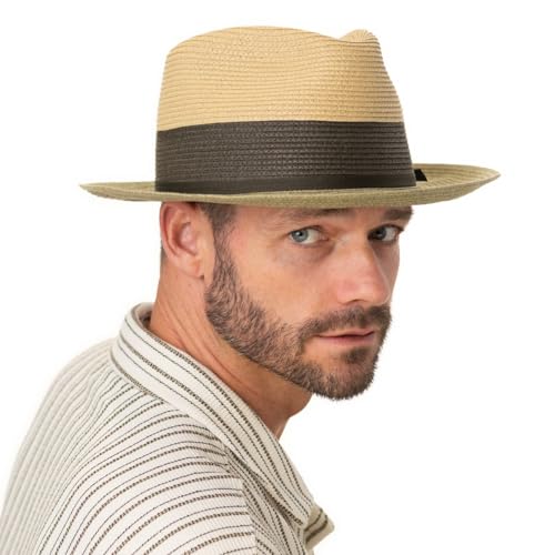 stetson-dovito-fedora-strohhut-uv-schutz-40-damen-herren image 7