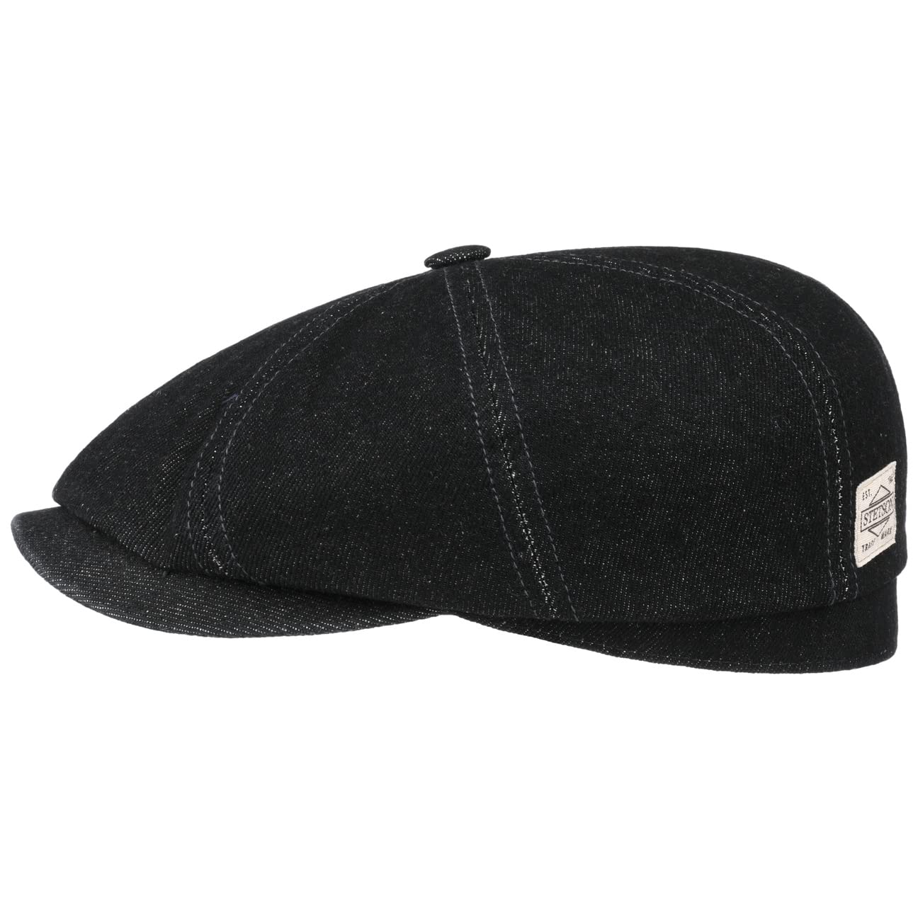 stetson-hatteras-robust-denim-flatcap-herren image 1