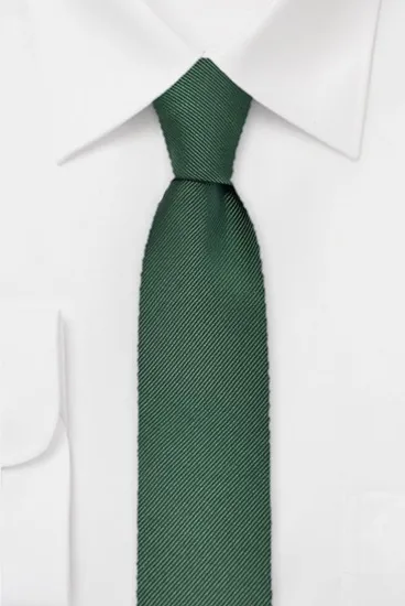 hemley-krawatte-seide-rips-uni-dunkelgr-n-7-5-x-145-cm image 1