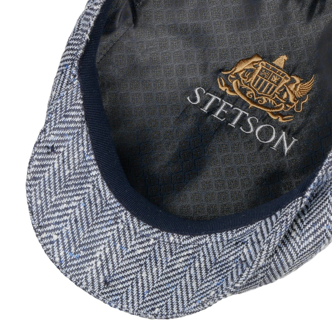 stetson-new-herringbone-flatcap-seide-schurwolle-made-in-germany-herren image 3