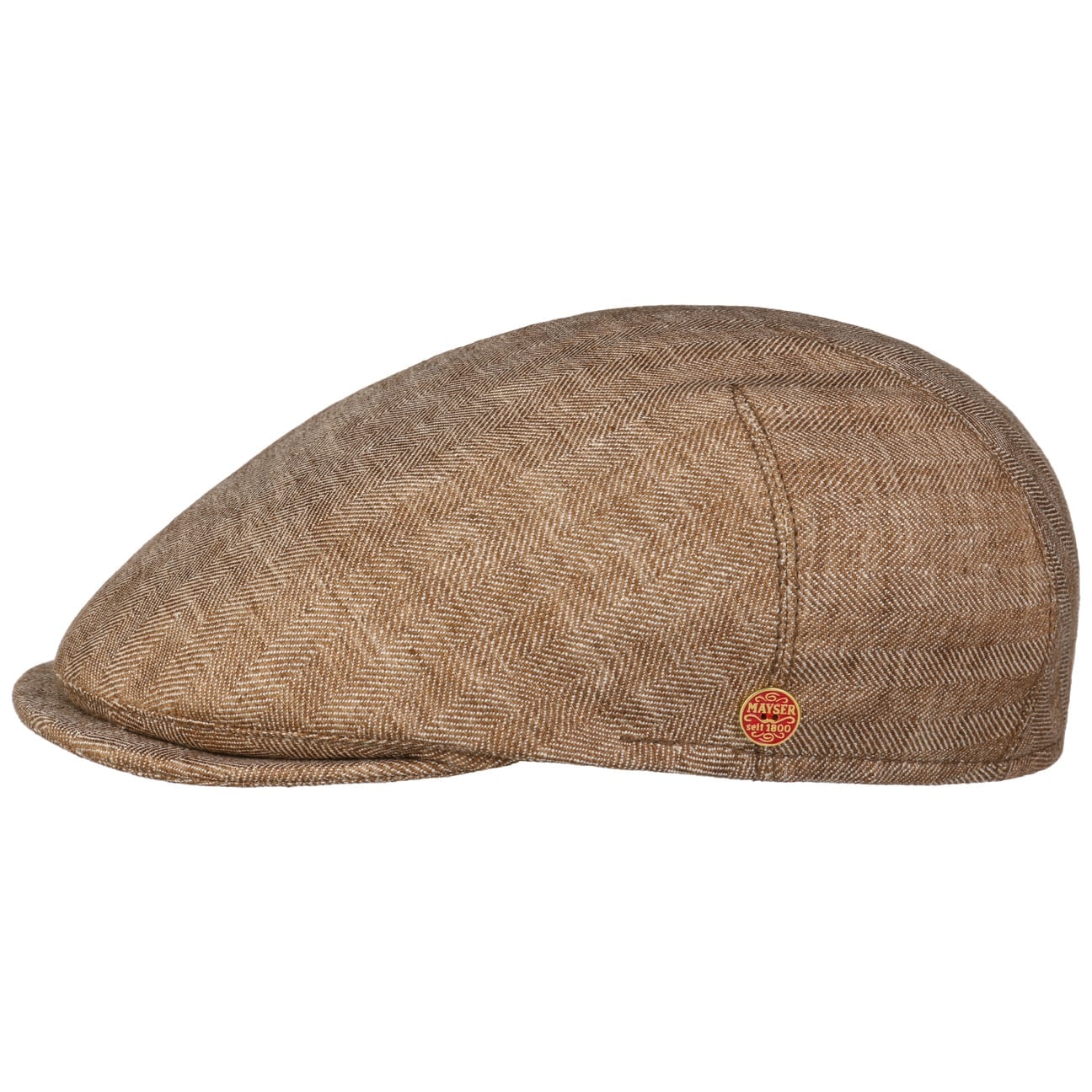 mayser-sidney-herringbone-leinen-flatcap-mit-fischgr-tmuster image 5