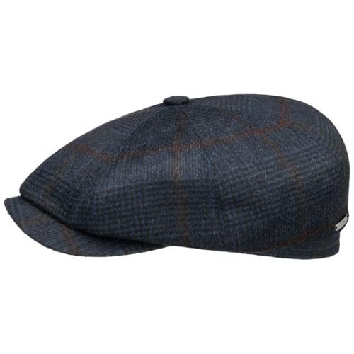 stetson-hatteras-cashmere-check-flatcap-prince-of-wales-herren image 7
