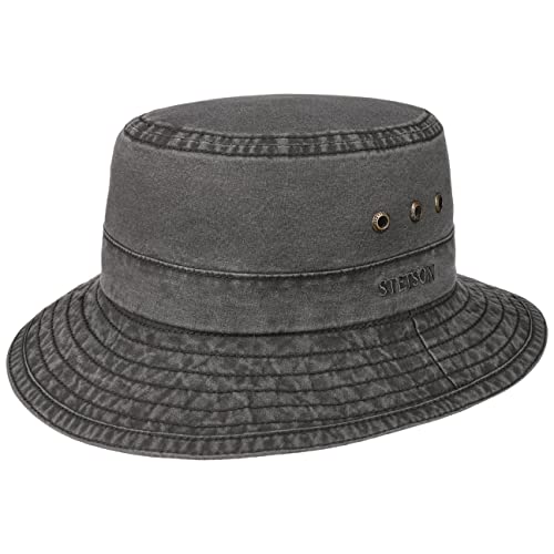stetson-reston-freizeithut-aus-bio-baumwolle-schwarz image 8