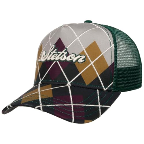 stetson-madison-truckercap-argyle-check-snapback-herren image 7