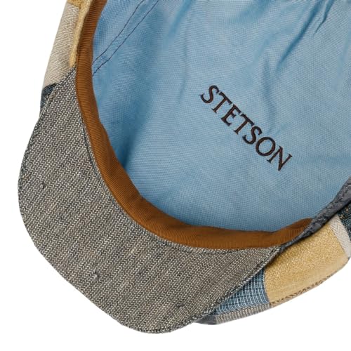 stetson-hatteras-fresh-patchwork-flatcap-leinen-seide image 7