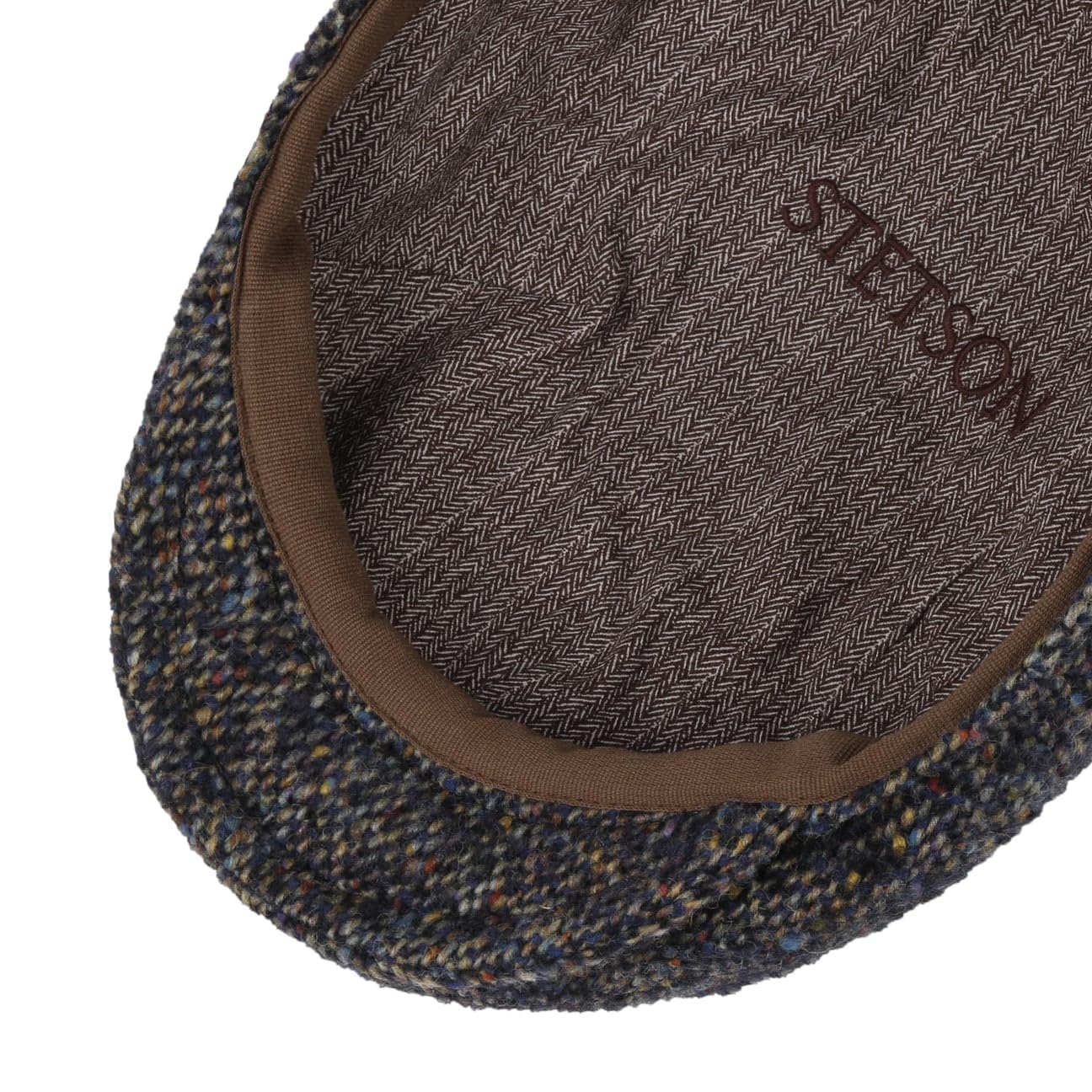 stetson-colour-spots-driver-flatcap-tweed-multicolour-made-in-eu image 4