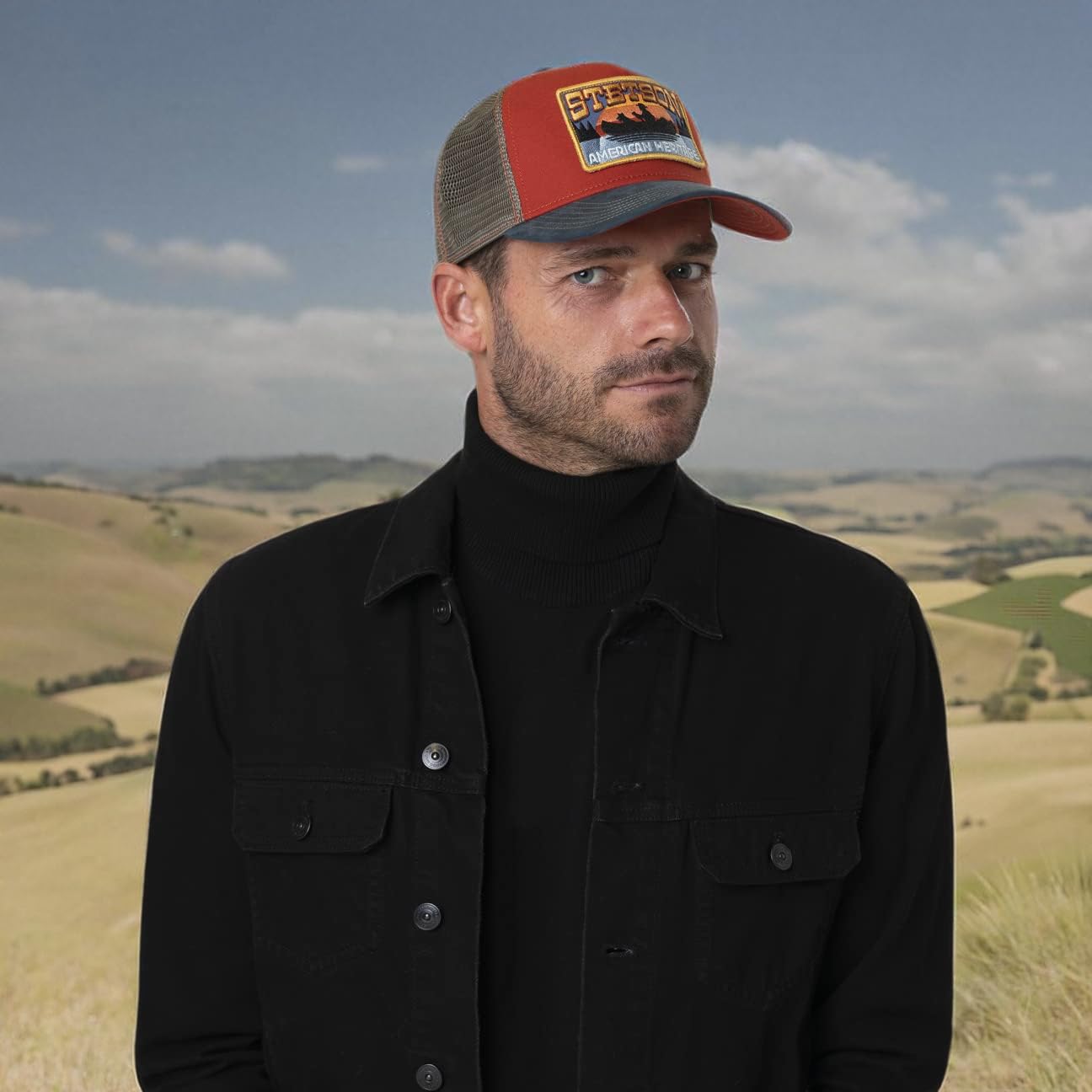 stetson-canoe-truckercap-patch-herren image 8