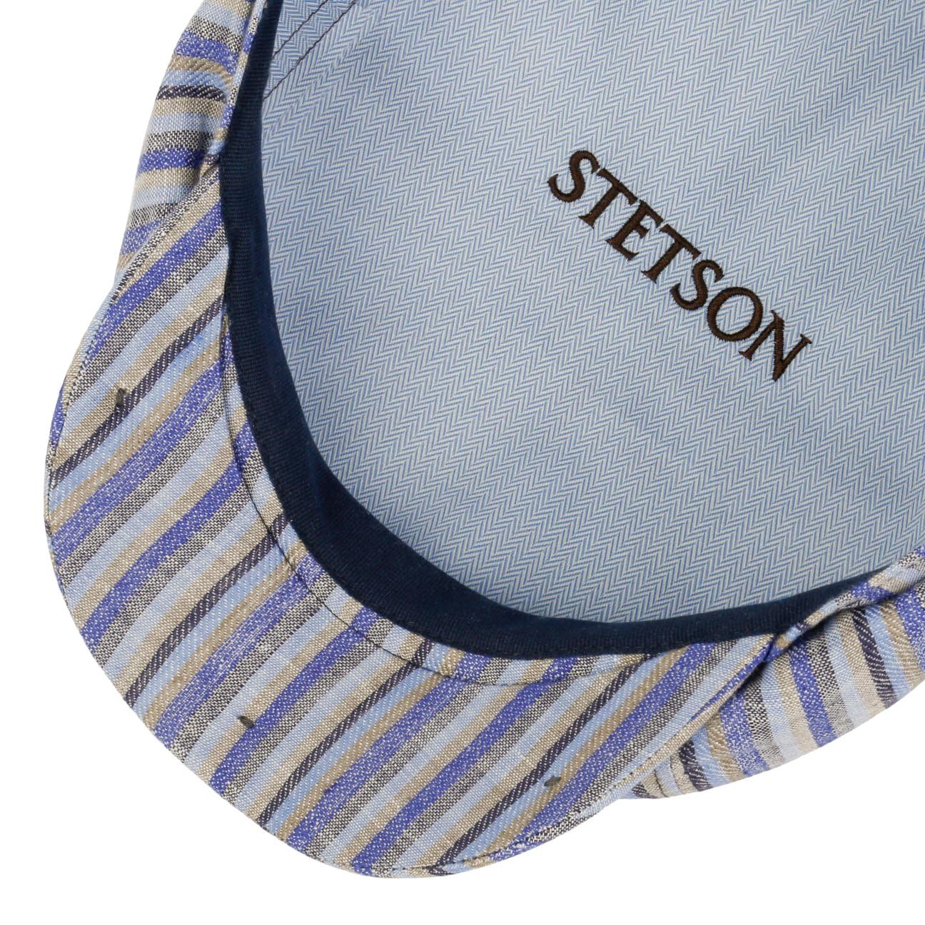 stetson-hatteras-flatcap-schirmm-tze-gestreift-aus-leinen-made-in-eu image 3