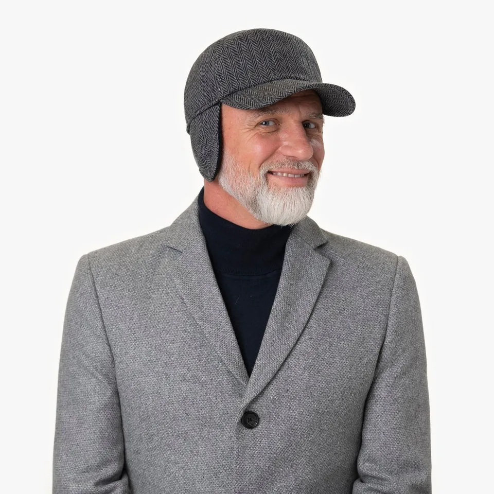 mayser-herringbone-cap-mit-ohrenklappen-woll-basecap-f-r-herren image 1