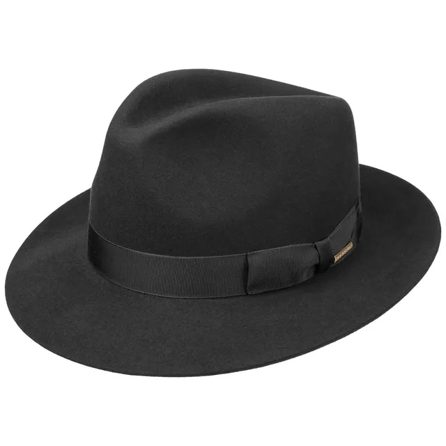 stetson-penn-bogart-fedora-hut-haarfilz-unisex image 1