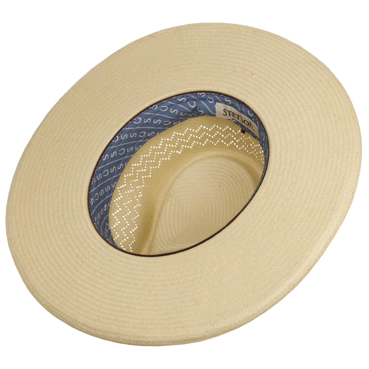 stetson-salcott-outdoor-toyo-strohhut-naturfarbener-sonnenhut-mit-lederband image 3