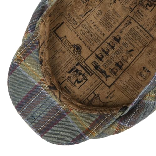 stetson-bornestead-driver-flatcap-100-leinen-made-in-germany image 8