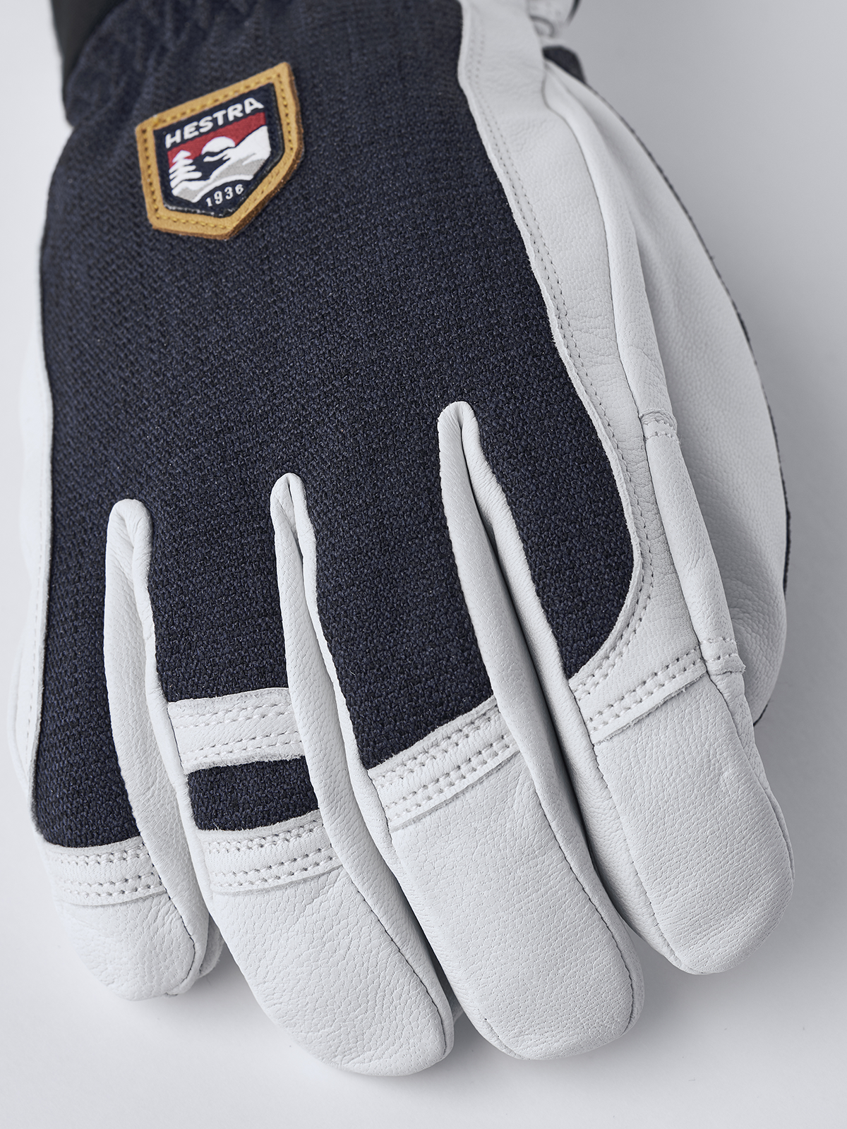hestra-army-leather-patrol-5-finger-robuster-skihandschuh-aus-ziegenleder-mit-ne image 2