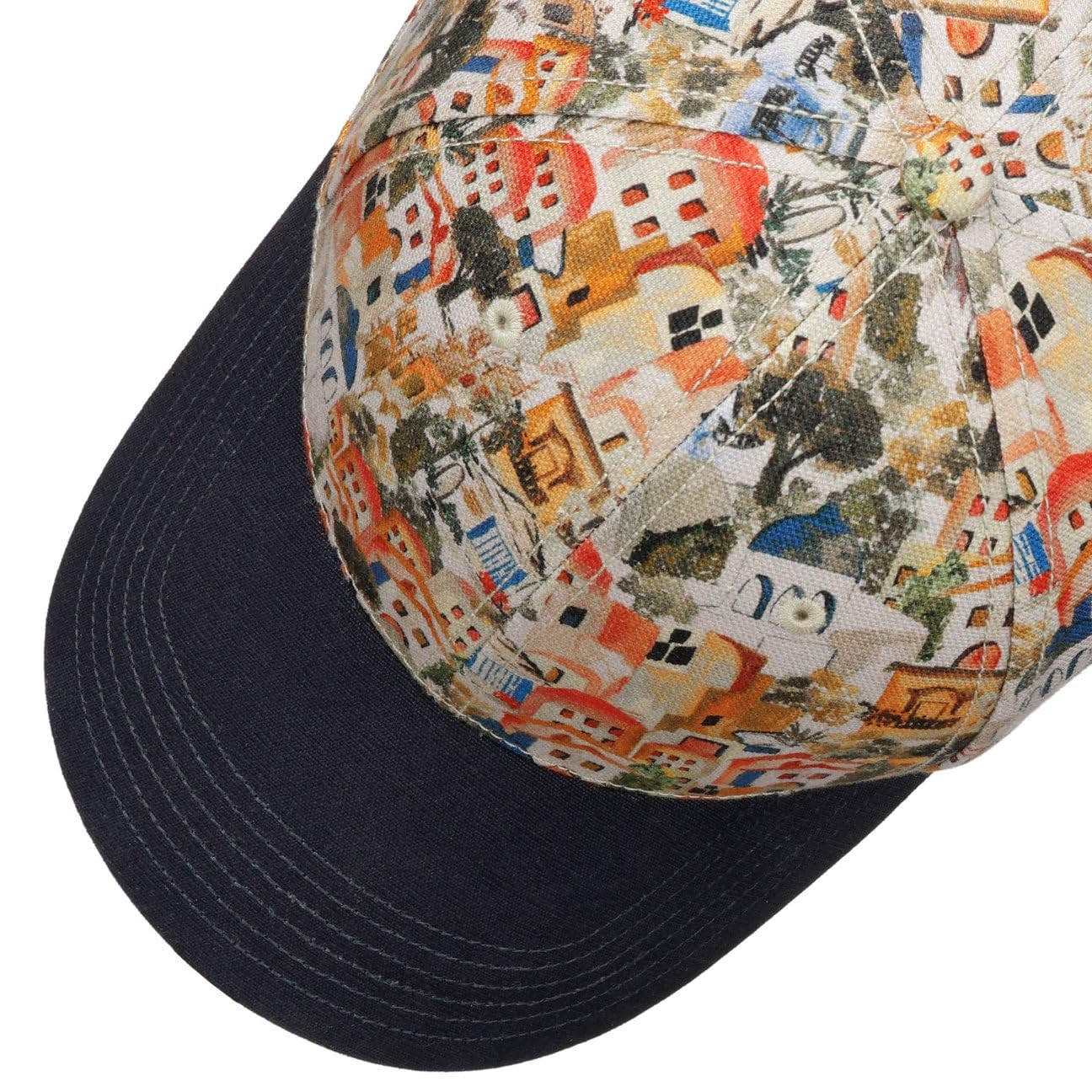 stetson-village-print-baseballcap-6-panel-damen-herren image 3