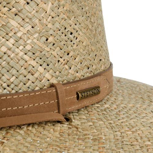 stetson-travellerhut-strohhut-seegras-mit-kinnband-herren-fr-hling-sommer image 8