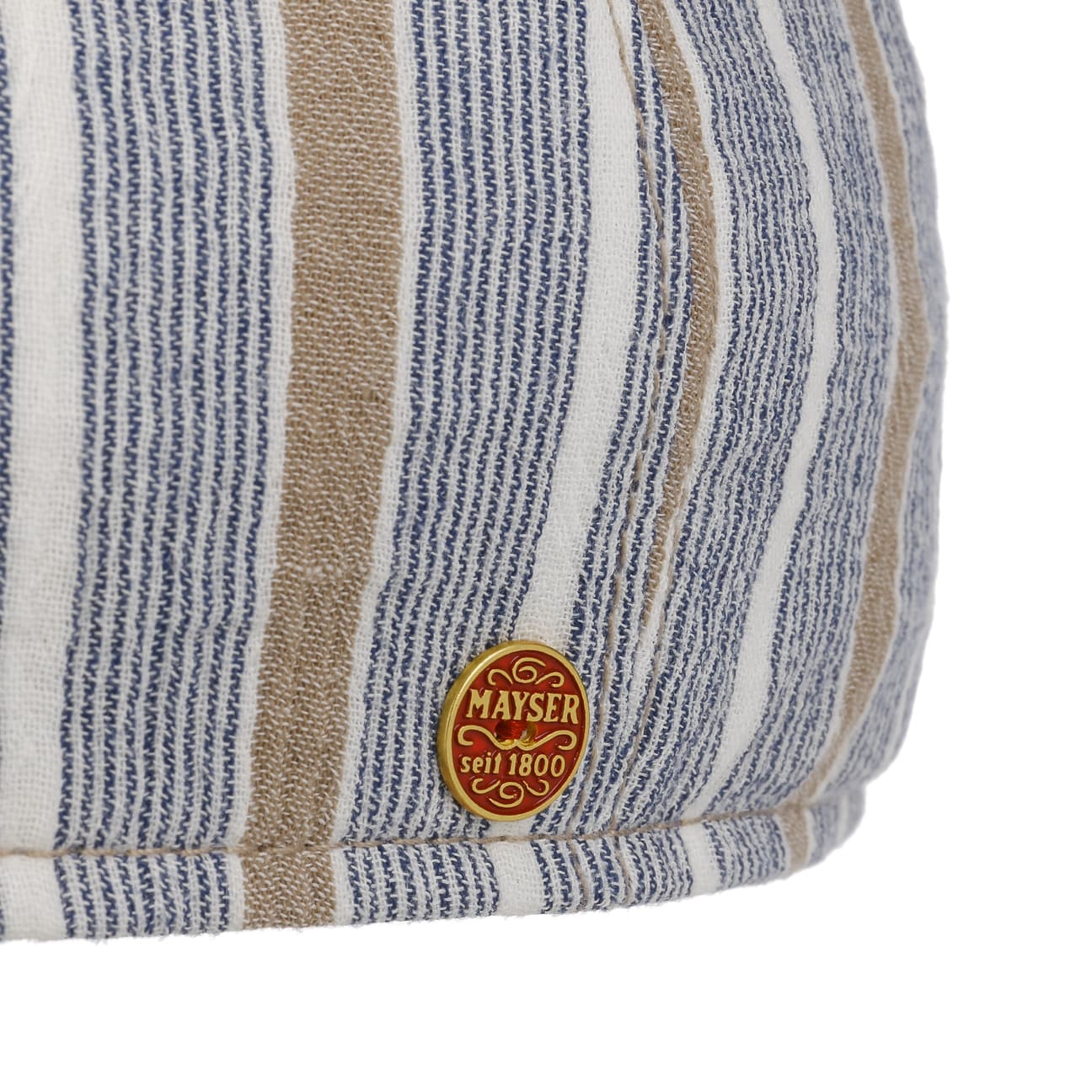 mayser-paddy-two-stripes-cotton-flatcap-herren-mit-l-ngsstreifen image 4