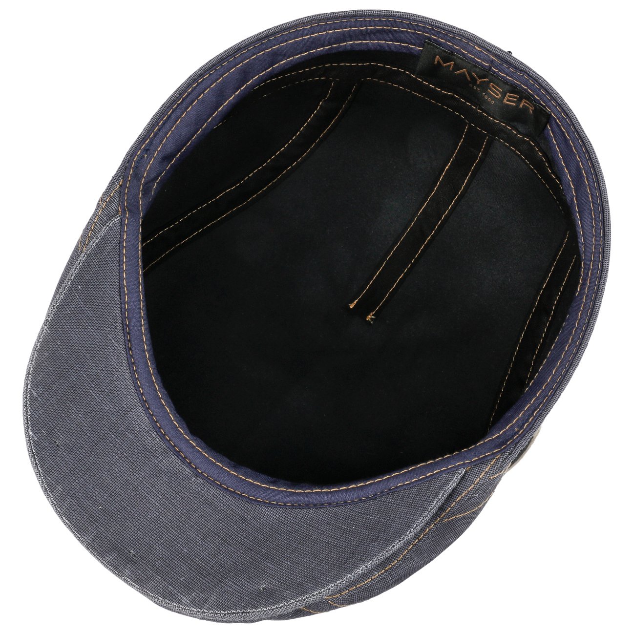mayser-delian-uv-schutz-flatcap-aus-baumwolle-leinen image 8