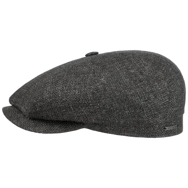 stetson-hatteras-ellington-flatcap-wide-fit-herren-damen image 1