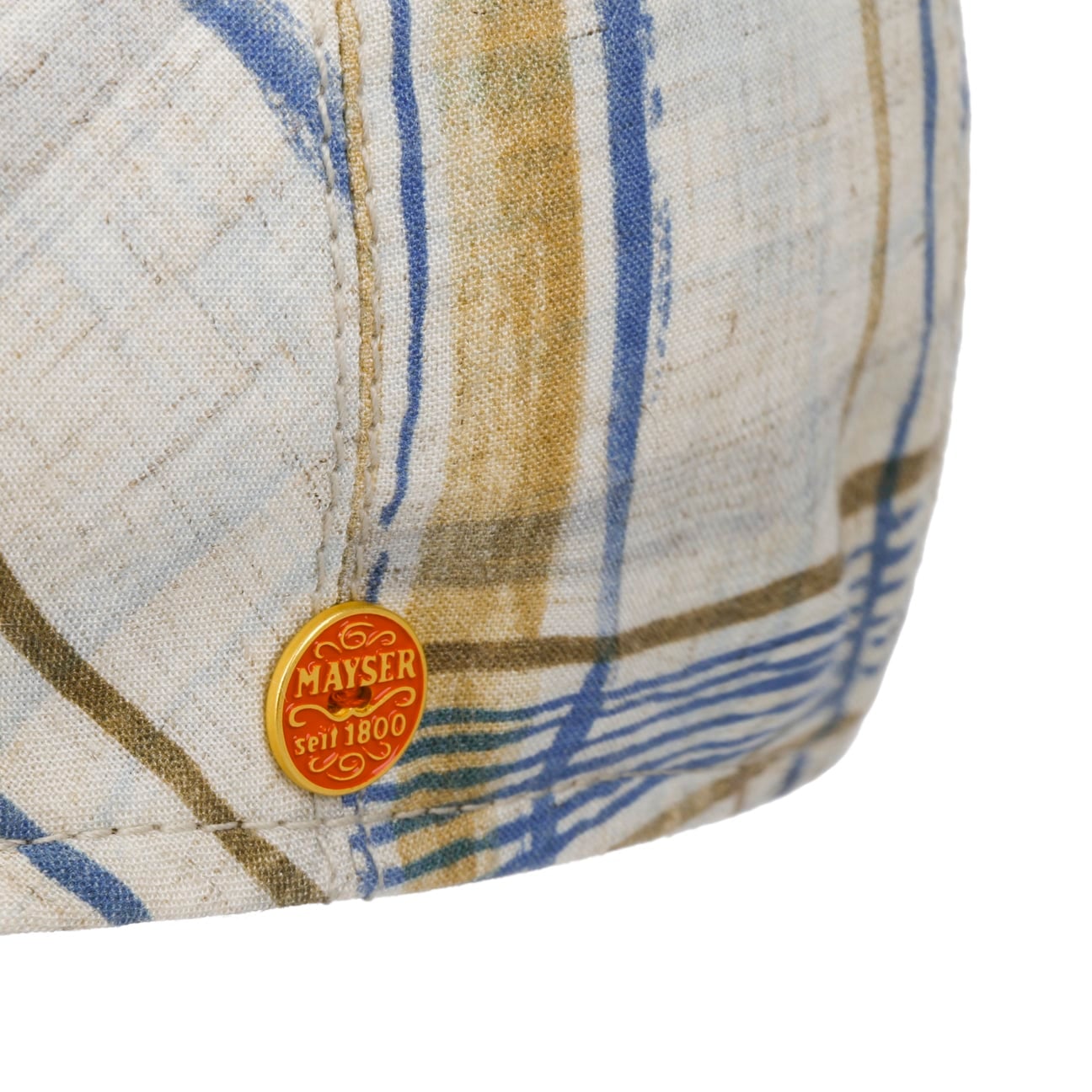mayser-sidney-amsterdam-check-flatcap-sommer-karo image 5