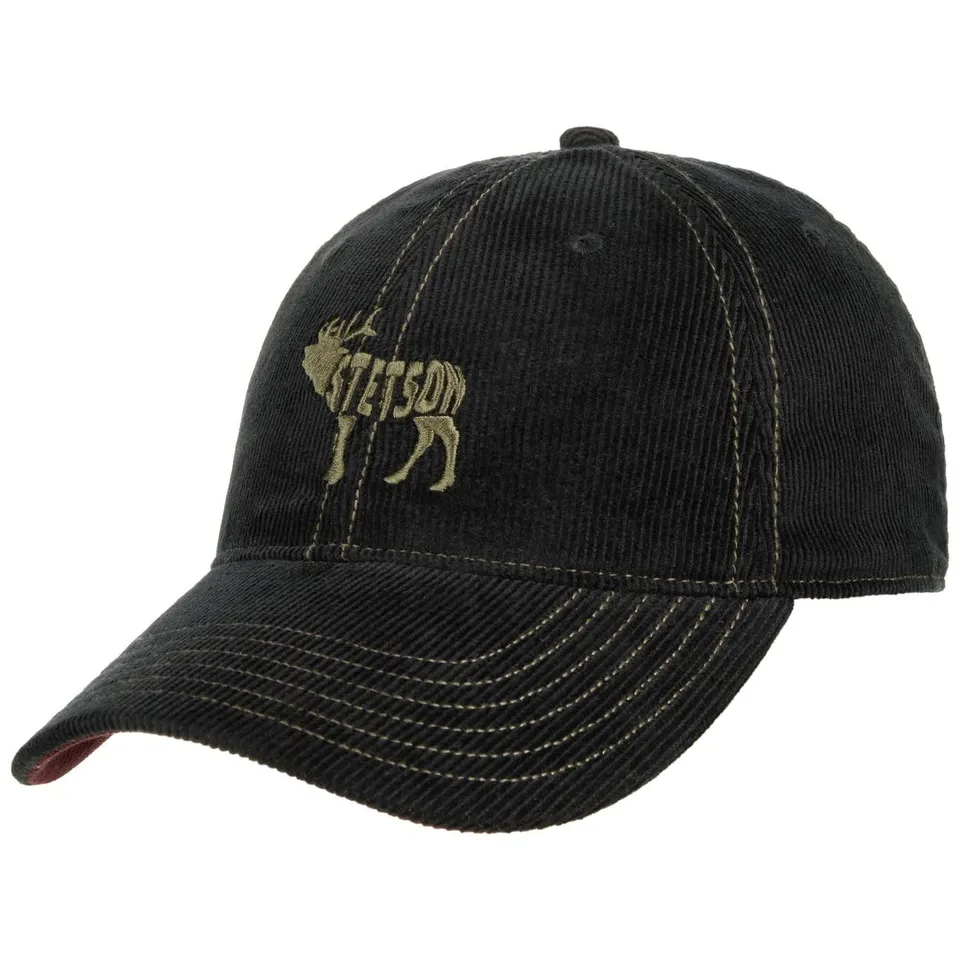 stetson-embroidered-deer-cordcap-baseballcap-cord-herren image 1