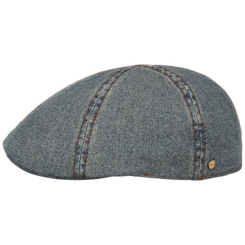 stetson-washed-denim-flatcap-vintage-distressed-schirmm-tze-f-r-herren image 5