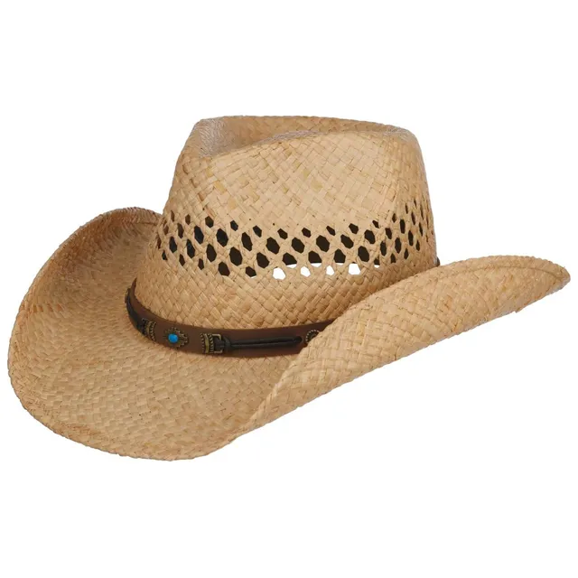 stetson-rifterson-westernhut-herren-raffiastroh-mit-garniturband image 1