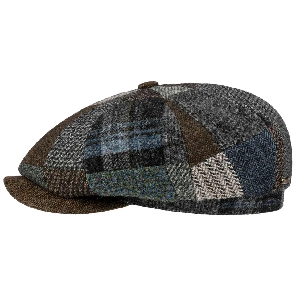 stetson-hatteras-patchwork-schirmm-tze-made-in-eu-herren image 1