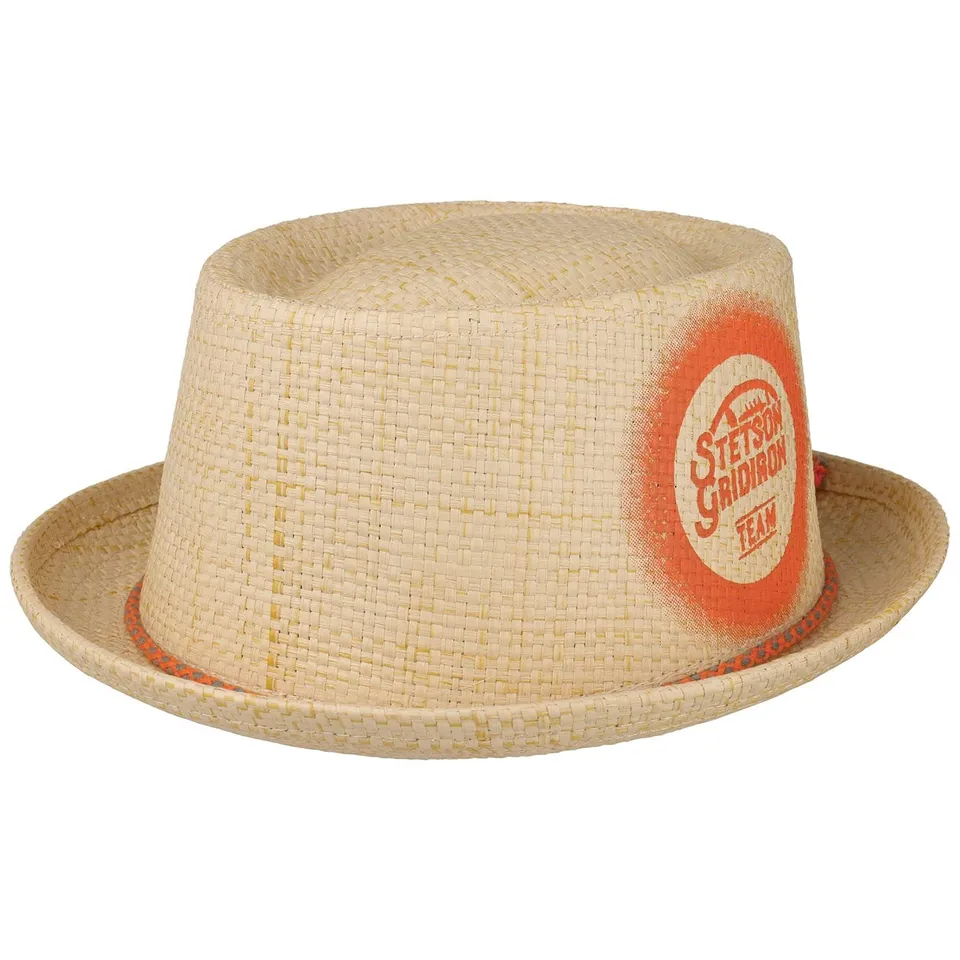 stetson-gridiron-pork-pie-strohhut-unisex image 1