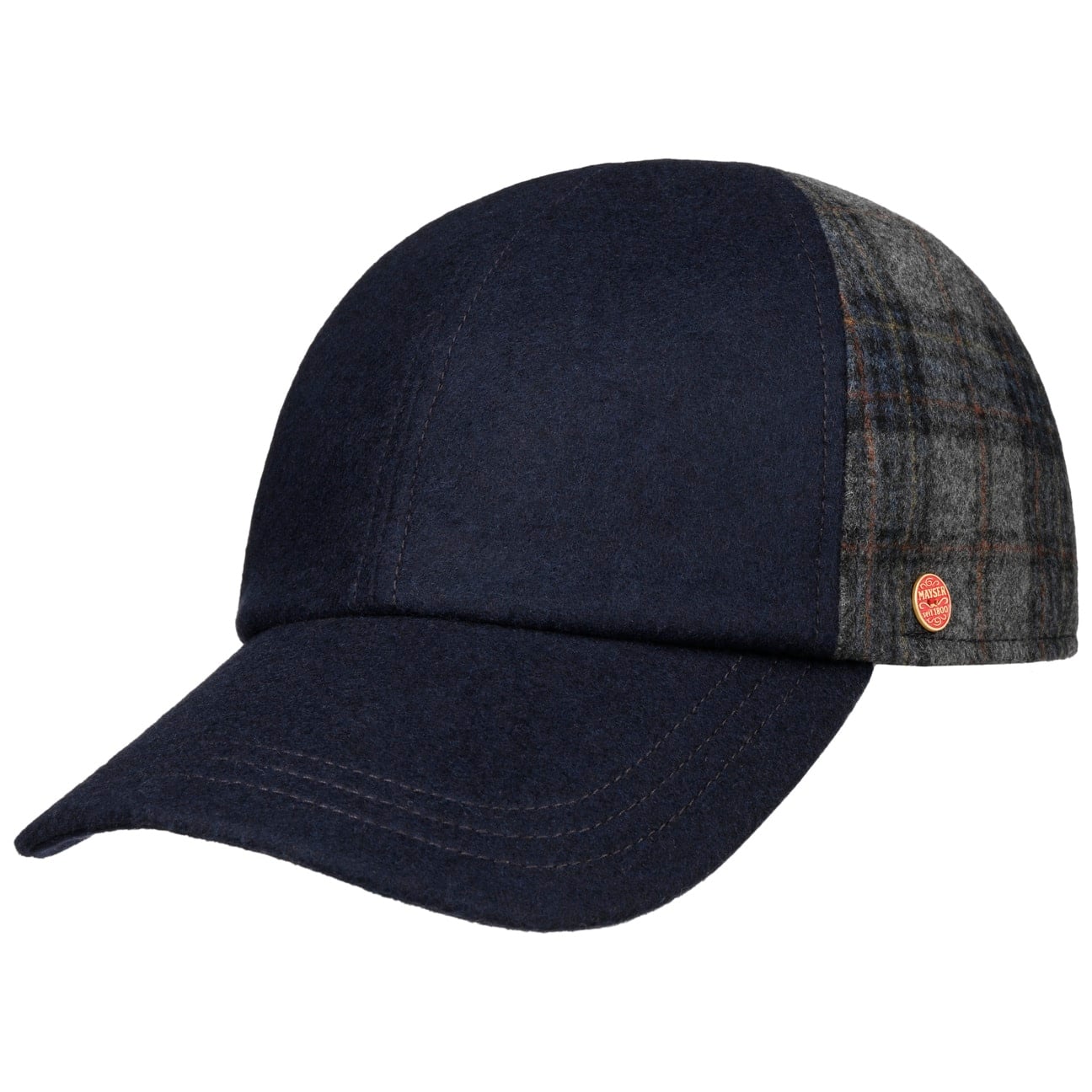 mayser-lars-shetland-baseballcap-aus-schurwolle-mit-baumwollfutter image 3