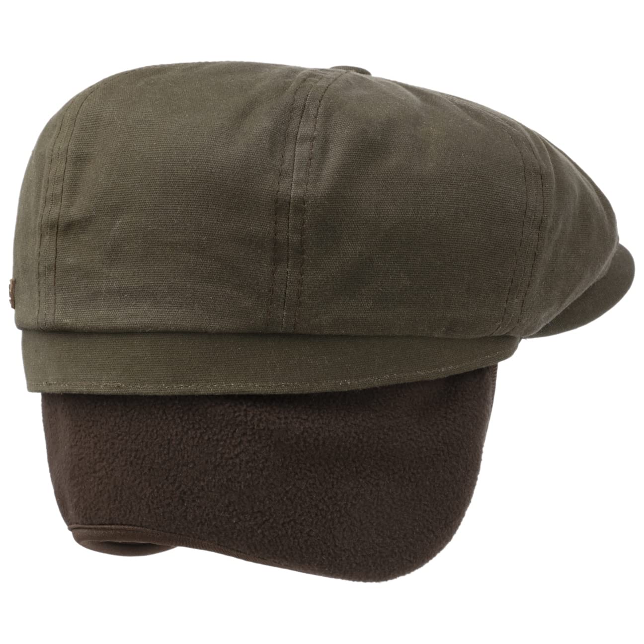 stetson-hatteras-wax-flatcap-mit-ohrenklappen-wasserabweisend-vintage image 4