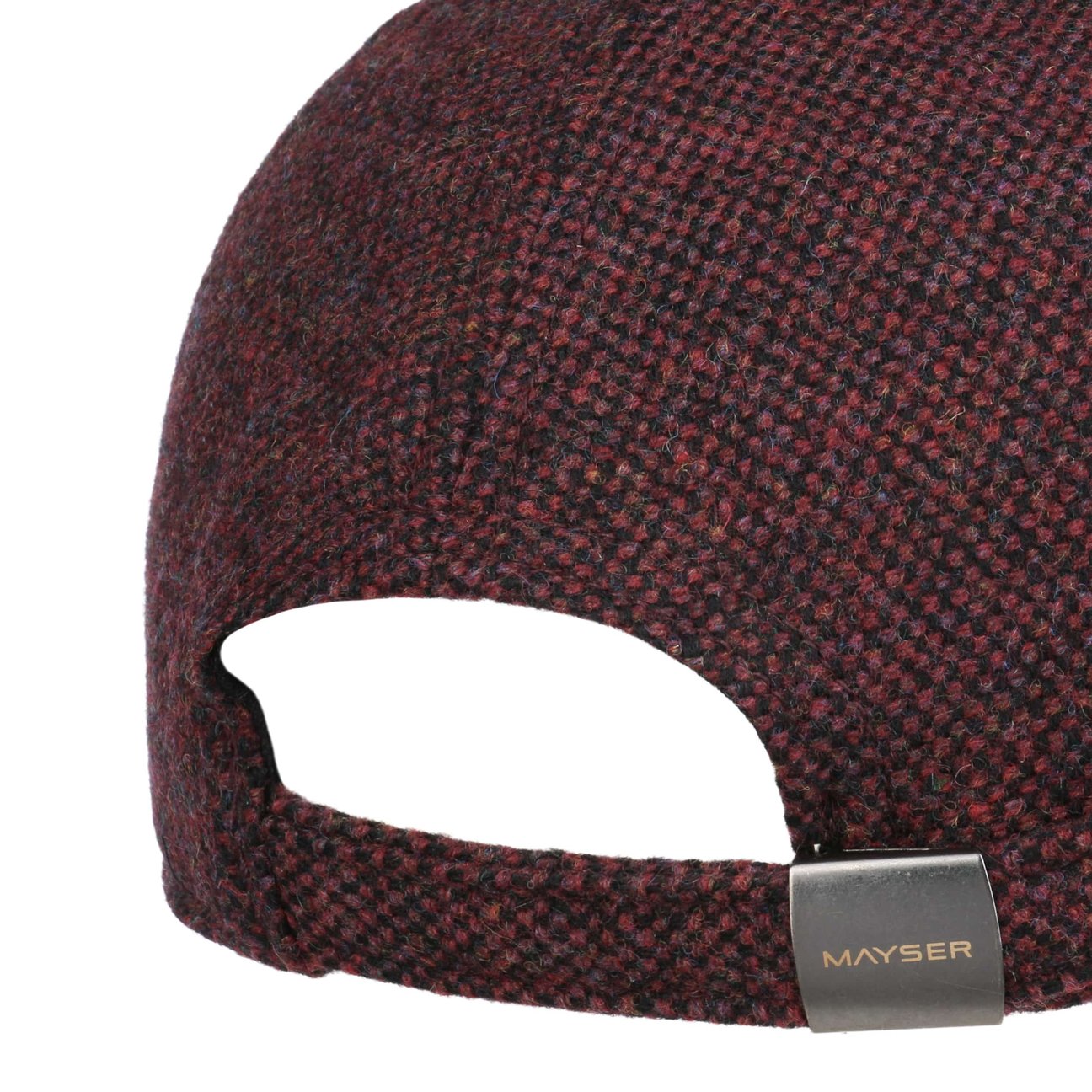 mayser-classic-morgan-tweed-cap-schurwolle-meliert image 4