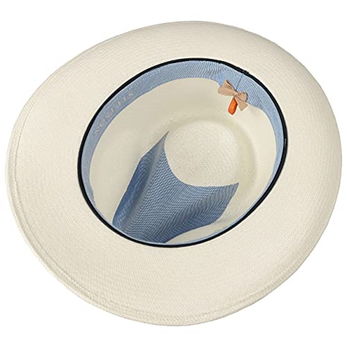 stetson-jenkins-bleached-panamahut-bogart-strohhut-offwhite-61-cm image 8
